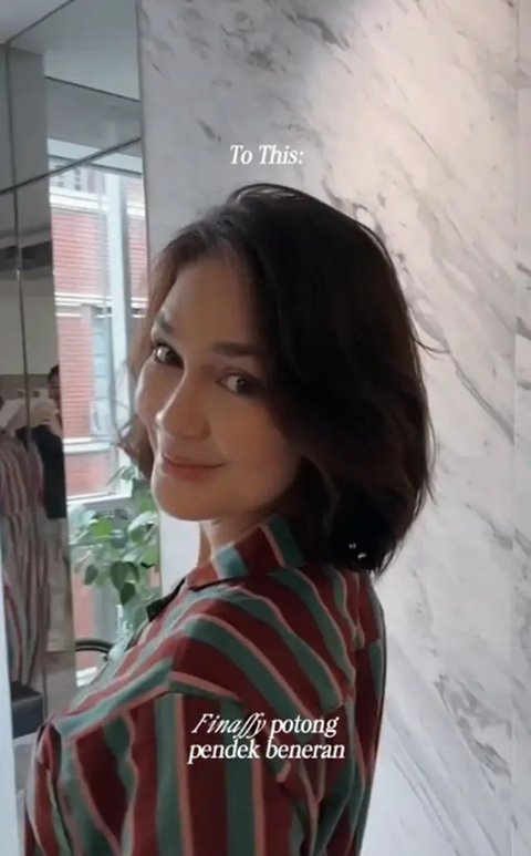 Penuhi Permintaan Suami, Intip Potret Terbaru Luna Maya dengan Rambut Pendek (@lunamaya)