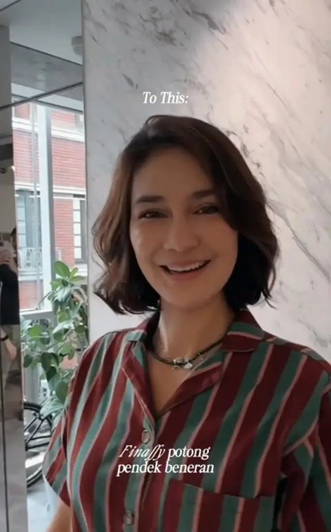 Penuhi Permintaan Suami, Intip Potret Terbaru Luna Maya dengan Rambut Pendek (@lunamaya)