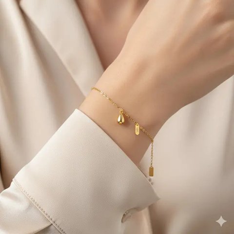 8 Model Gelang Emas 1 Gram 18K Terbaru 2025 yang Simple dan Cantik, Cocok untuk Gaya Sehari-hari (foto: GeminiAI)