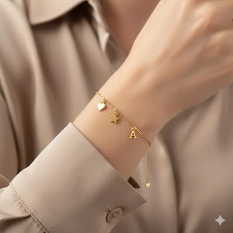 8 Model Gelang Emas 1 Gram 18K Terbaru 2025 yang Simple dan Cantik, Cocok untuk Gaya Sehari-hari (foto: GeminiAI)