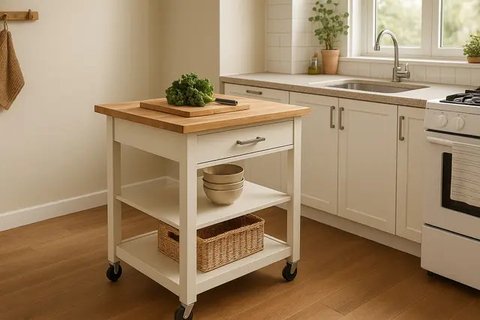 7 Model Kitchen Island di Dapur Kecil, Solusi Fungsional & Estetik (sumber:AI)