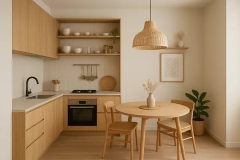 Model Dapur dan Ruang Makan 2025 (created by AI)