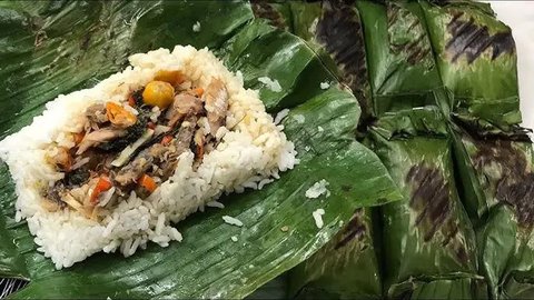 Nasi Bakar Sumber: Ig/pusatnasibakar)
