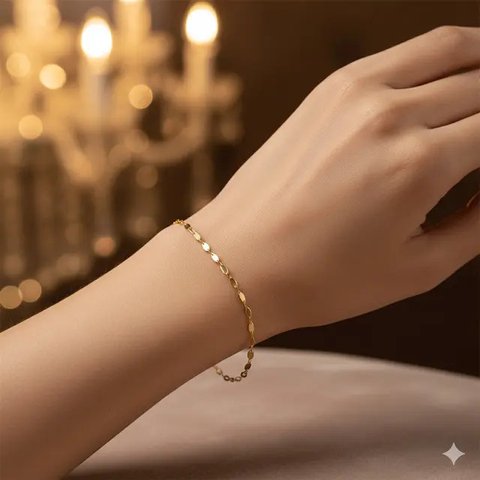 Inspirasi Gelang Rantai Emas 22 Karat 2 Gram (created by AI)