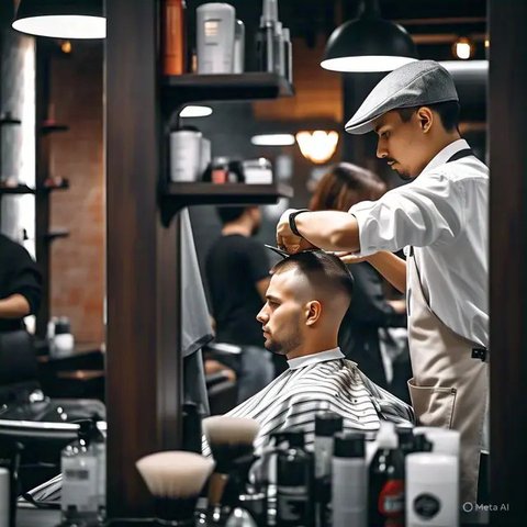 Ilustrasi Salon