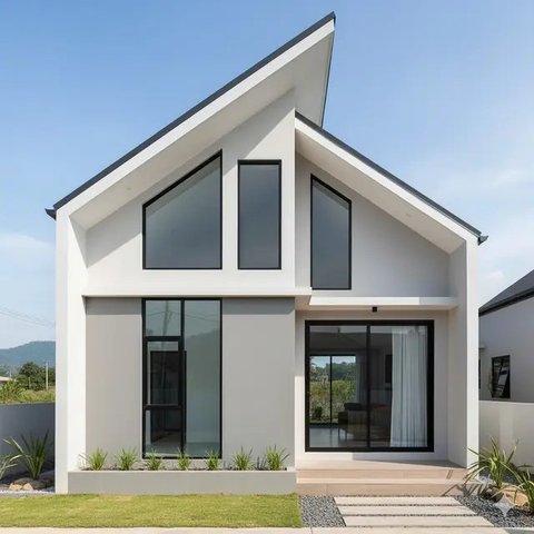 Rumah Sederhana 6x12 Atap Pelana/Gemini AI