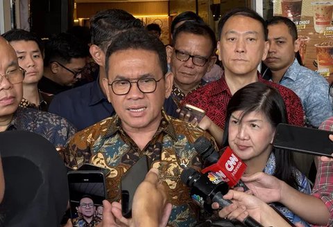 Menko Bidang Perekonomian Airlangga Hartarto saat memberikan sambutan dalam acara Rakorkernas ke-34 Asosiasi Pengusaha Indonesia (APINDO) di Bandung, Selasa (5/8/2025). (Foto:ekon.go.id)