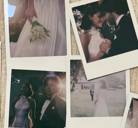 Potret pernikahan Selena Gomez dan Benny Blanco. (dok. Instagram @selenagomez/https://www.instagram.com/p/DPH6AbikoLG/?img_index=1/Dinny Mutiah)