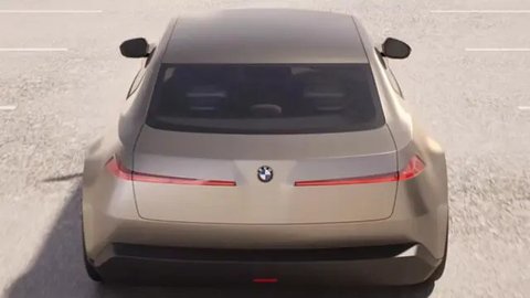 BMW tanpa sengaja menampilkan sedan listrik misterius dengan desain sporty di situs resminya (Arenaev)