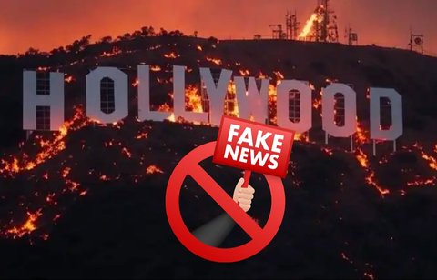 Kebakaran Hutan Los Angeles Sangat Luas, Benarkah Hollywood Sign Ikonis Ikut Terbakar?