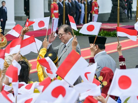 Sambut Kedatangan PM Ishiba, Prabowo Sebut Jepang Mitra dan Sahabat Lama Indonesia