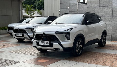 Petualangan Media City Ultimate DS Mitsubishi Xforce, pada hari Senin (13 Januari 2025).
