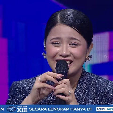 Sambil Teteskan Air Mata, Shabrina Leanor Peserta Indonesian Idol Bawakan Lagu Raisa Bikin Salut Para Juri