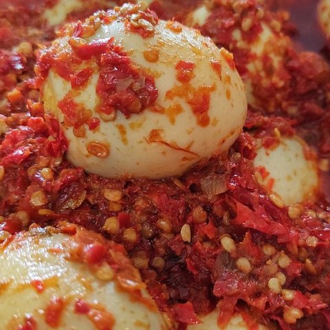 Telur Balado Pedas Manis, Sensasi Rasa yang Menggoda Selera!
