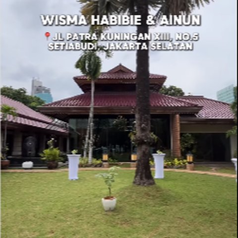 Potret Rumah BJ Habibie & Ainun