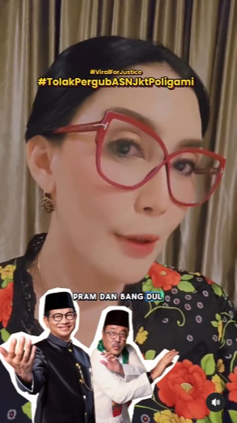 Rieke 'Oneng' Semprot Pj Gubernur Jakarta soal ASN Boleh Poligami 'Cabut Aturan Itu, Emang Enggak Ada Urusan Lain'