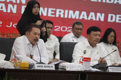 FOTO: Menko Polkam Paparkan Gebrakan Desk Pencegahan Korupsi, Berhasil Selamatkan Uang Negara Rp6,7 Triliun