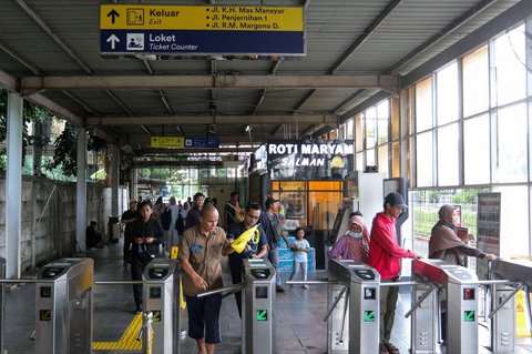 FOTO: Siap-Siap! Stasiun Karet Bakal Ditutup, Ini Stasiun Penggantinya