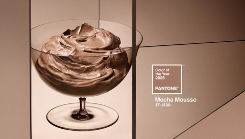 Warna Mocha Mousse