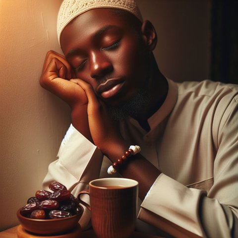 Ilustrasi Lemas dan Mengantuk saat Berpuasa