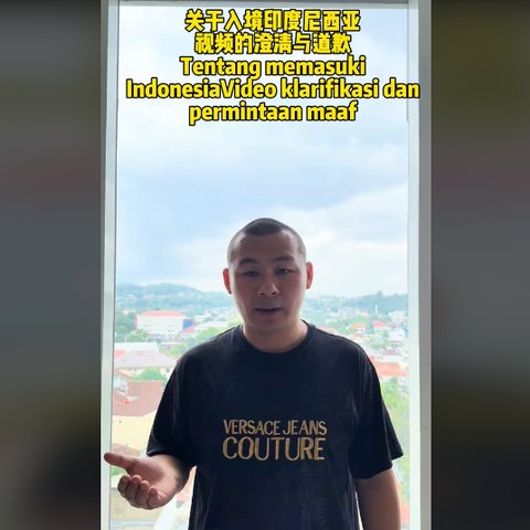 Turis China Minta Maaf & Beri Klarifikasi Usai Viral Selipkan Uang Rp500 Ribu di Paspor