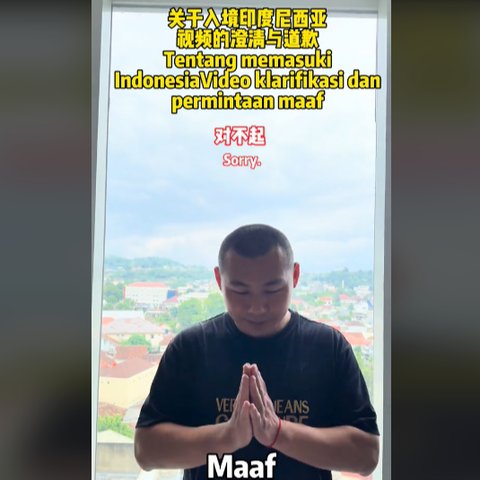 Turis China Minta Maaf & Beri Klarifikasi Usai Viral Selipkan Uang Rp500 Ribu di Paspor