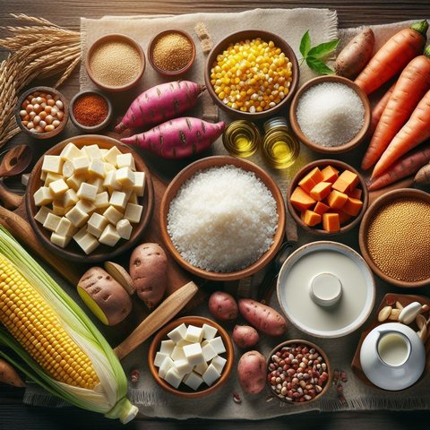 Ilustrasi Sumber Karbohidrat