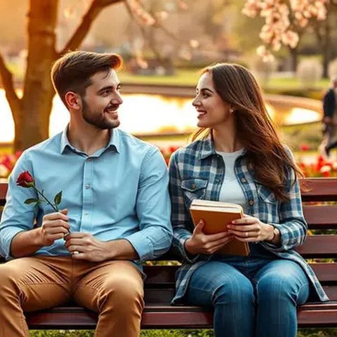 kata kata kopi romantis Ilustrasi dibuat AI