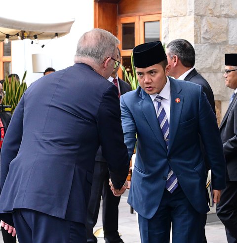 Mayor Teddy Temani Prabowo di Gedung Putih