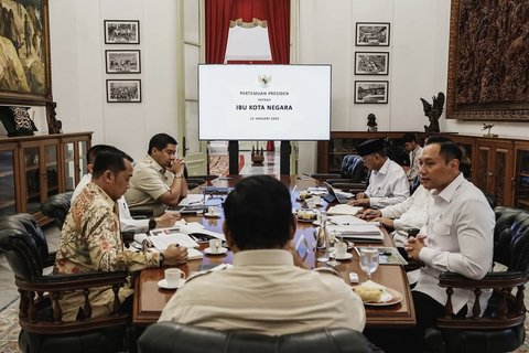Presiden Prabowo Gelar Pertemuan dengan Menteri & Kepala Otoritas Bahas Nasib IKN, Tetap Berjalan?