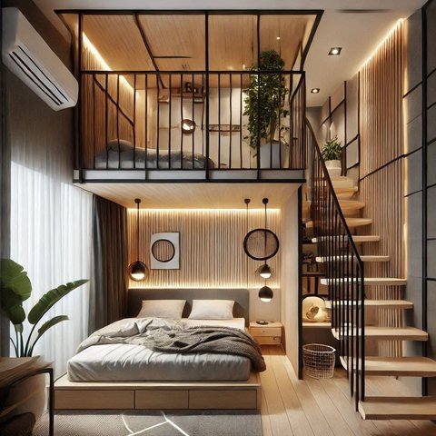 Desain Kamar Minimalis ala Korea