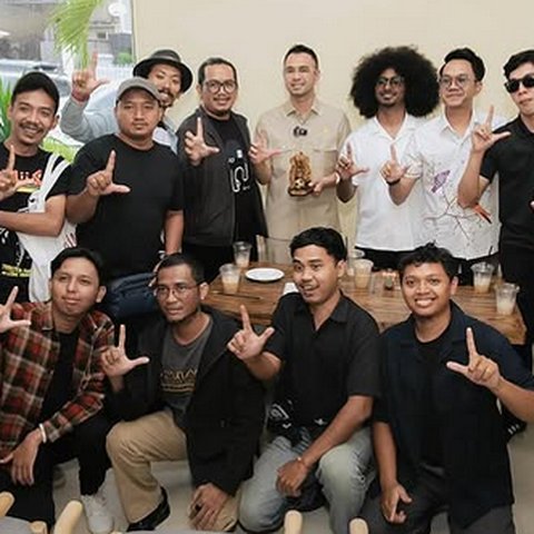 Utusan Khusus Presiden, Potret Raffi Ahmad Bertemu Generasi Muda & Pekerja Seni di Lampung