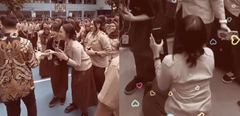 Momen Wapres Gibran Datangi SMP & SMA di Jakarta