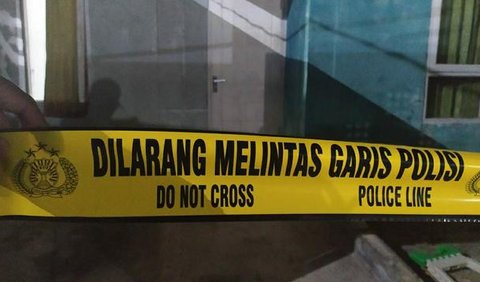 Ilustrasi Garis Polisi. (Liputan6.com/Achmad Sudarno)