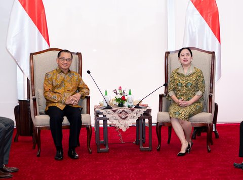 Puan Maharani & Ketua Parlemen Singapura