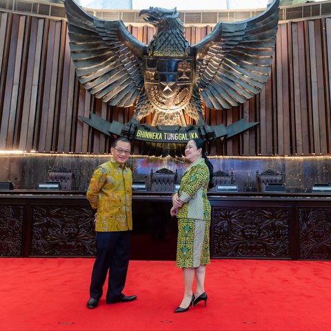 Puan Maharani & Ketua Parlemen Singapura