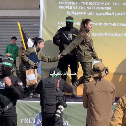 4 tentara wanita israel dibebaskan