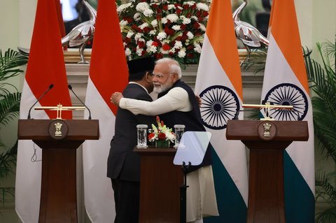 Ketika PM India Sapa Prabowo dengan Panggilan &lsquo;Brother&rsquo;