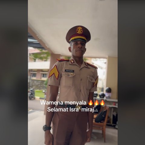 Taruna Akpol Asal Wamena Papua Punya Ayah Bukan Orang Sembarangan, Komandannya Sampai Takjub