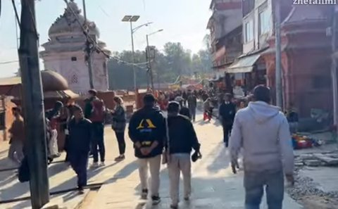 Begini Penampakan Tempat Pembakaran Mayat Terbesar di Nepal