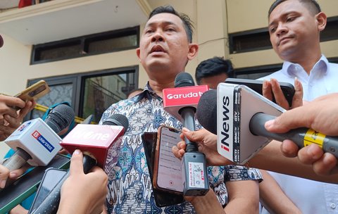 Kasat Reskrim Polsek Metro Jakarta Selatan, AKBP Bintoro saat ditemui awak media di lokasi rekonstruksi, Jumat (29/12/2023). (Merdeka.com/Rahmat Baihaqi)