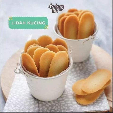 <p>Lidah Kucing dari tepung singkong.&nbsp; foto:&nbsp;Instagram @dianandariskia</p>