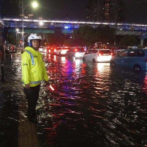 Banjir Depan Kampus Trisakti