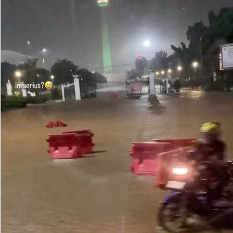 Banjir di Monas