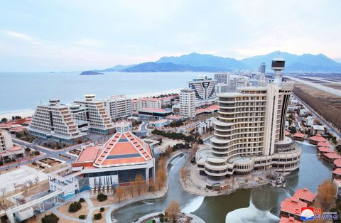 FOTO: Korea Utara Siap Sambut Turis Asing, Begini Mewahnya Resor Wisata Pantai yang Dibangun Kim Jong-un