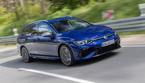 VW Golf R Tipe Variant.
