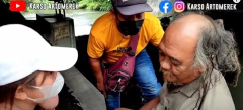 Hidup Sebatang Kara, ODGJ Ini Lulusan UGM Tinggal di Bantaran Kali