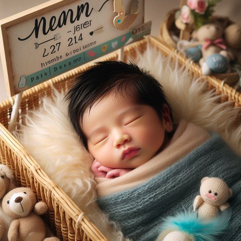 Ilustrasi Nama Bayi