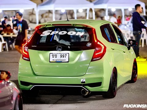 10 Modifikasi Ciamik Honda Jazz, Detail Menarik dan Stylish