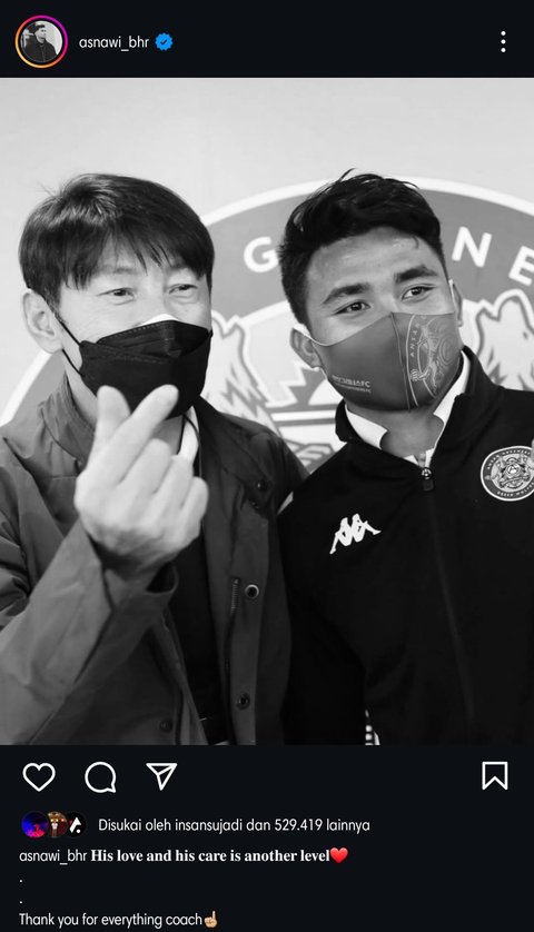 Pesan perpisahan emosional pemain TImnas Indonesia ke Shin Tae-yong.